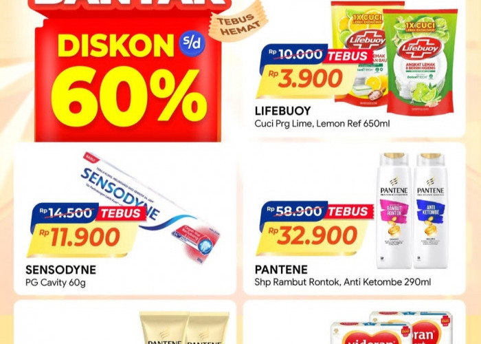 Hari Ini Terakhir, Promo Menang Banyak Alfamart 'Tebus Suka-Suka', Diskon hingga 60 Persen