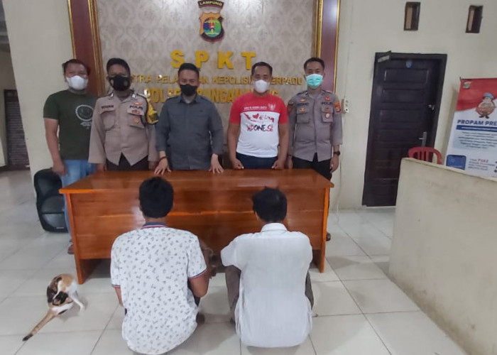 Borgol dan Bawa Kabur Wanita, Dua Pria di Lampung Utara Diringkus Polisi