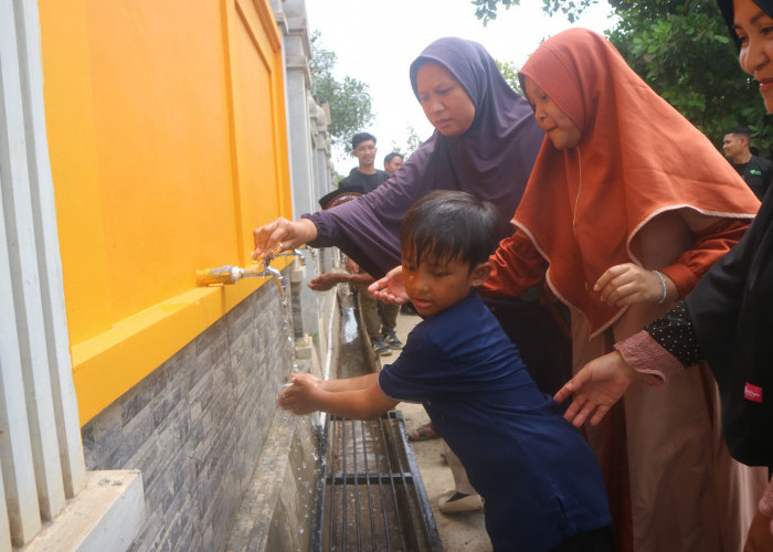 Samudera Indonesia-Dompet Dhuafa Bangun Sumur Bor untuk Warga Sekitar Masjid Al Jami Jatimulyo Lampung