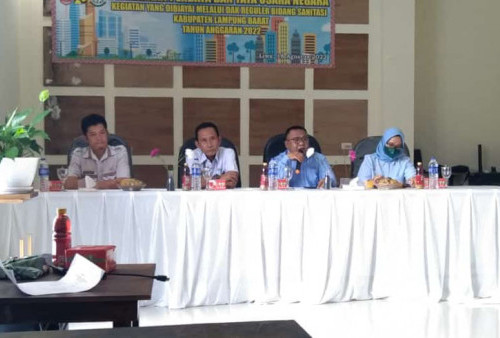 Pelaksana Program DAK Reguler Bidang Sanitasi di Lampung Barat Harus Tahu Ini 
