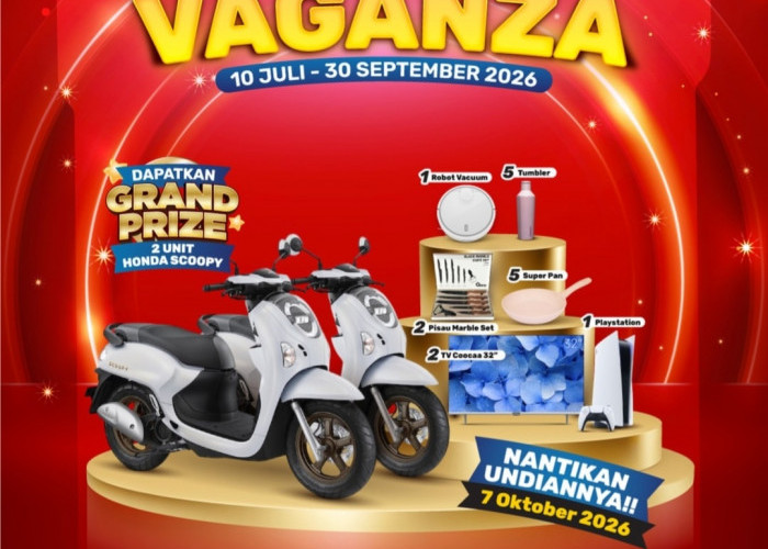 Lewat Tebus Poin Vaganza Alfamart, Warga Lampung Bisa Bawa Pulang Honda Scoopy hingga PlayStation