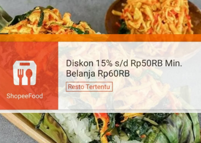 Dapatkan Diskon Potongan Harga Sampai Rp50 Ribu di Akhir Pekan, Klaim Voucher ShopeeFood Sekarang!