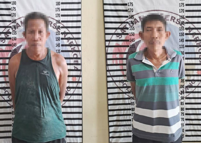 Edarkan Sabu, 2 Kakek di Tulang Bawang Diciduk, Polisi Sita 46 Paket Siap Jual
