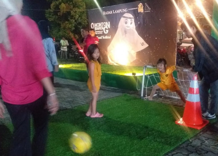 Malam Nobar Piala Dunia Radar Lampung Dibuka! Masyarakat Bisa Nikmati Game Hingga Hiburan Musik