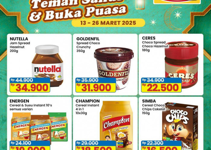 Promo Indomaret Teman Sahur, Nikmati Diskon Belanja Hemat Selama Ramadhan 