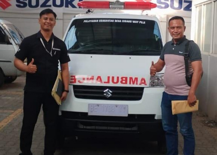 Tingkatkan Layanan Kesehatan pada Masyarakat, Pemdes Sidang Way Puji Siapkan Mobil Ambulans Desa 