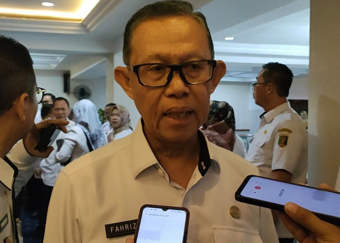 Hari Pertama Jadi Plh Gubernur Lampung, Fahrizal Darminto Kumpulkan Kepala OPD