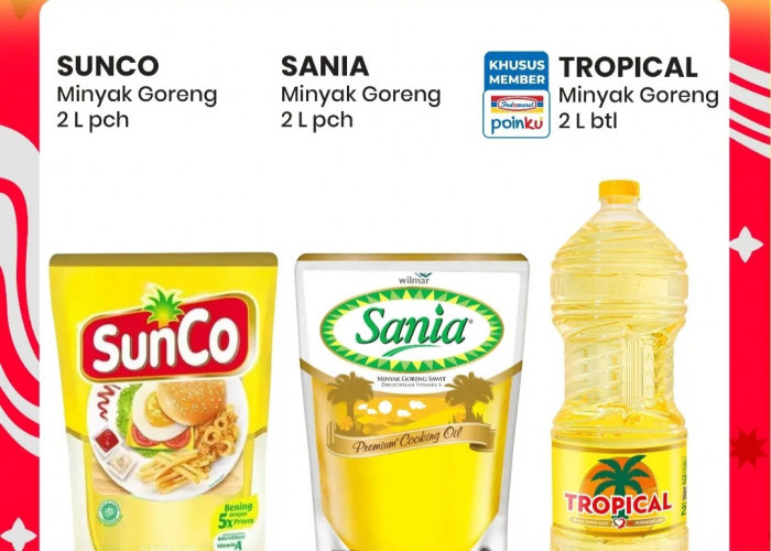 Besok Terakhir, Promo SSR Indomaret, Ada Diskon Minyak Goreng 2 Liter