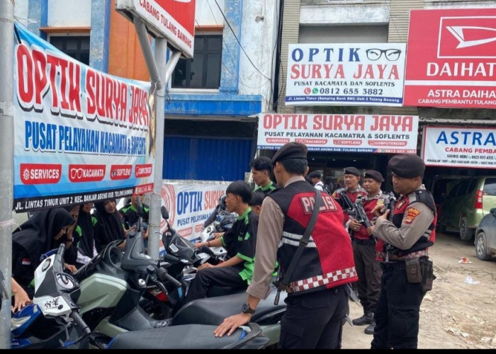 Sasar Titik Rawan Kejahatan, Polres Tulang Bawang Antisipasi Tindak Pidana C3 