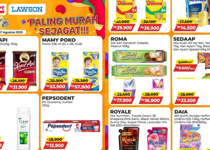 Promo Paling Murah Sejagat di Alfamart Sampai 7 Agustus 2025, Cek Katalognya