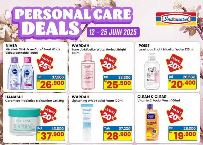 Promo Indomaret Spesial Personal Care, Ada Diskon Minggu 15 Juni 2025 Paling Hemat