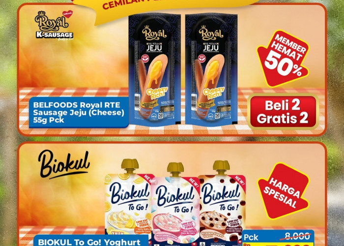 Senin Ceria bersama Indomaret: Camilan Penambah Semangat dengan Harga Hemat