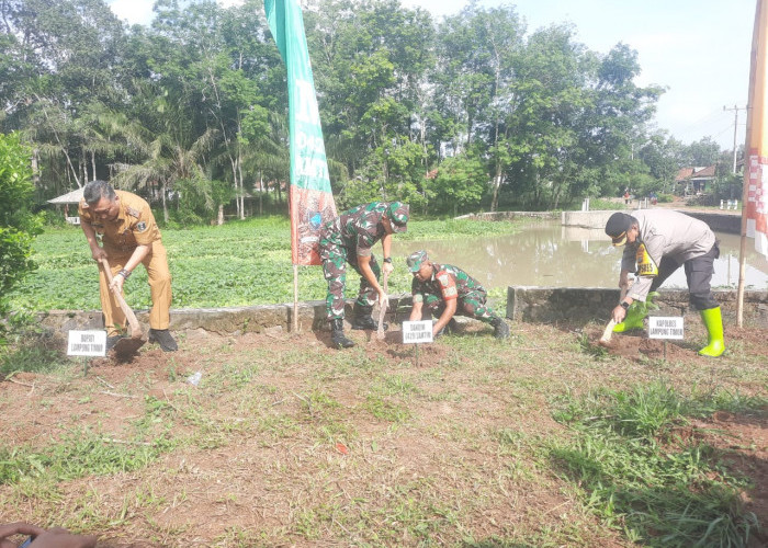 Jaga Kelestarian Lingkungan, Kodim 0249 Lampung Timur Gelar Penanaman Pohon