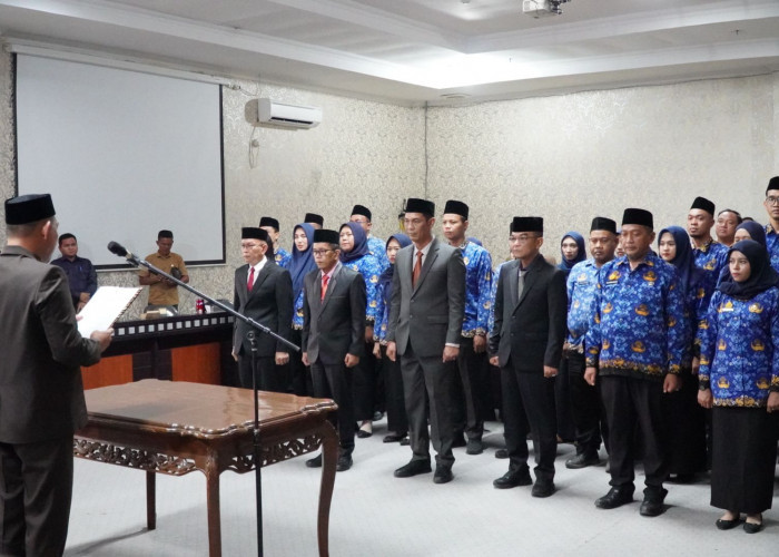 Empat Pejabat Eselon II Tubaba Dirolling, Pemkab Harap Kinerja ASN Meningkat