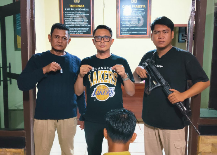 Simpan 3 Paket Sabu, Warga Tulang Bawang Diciduk Polisi di Penginapan
