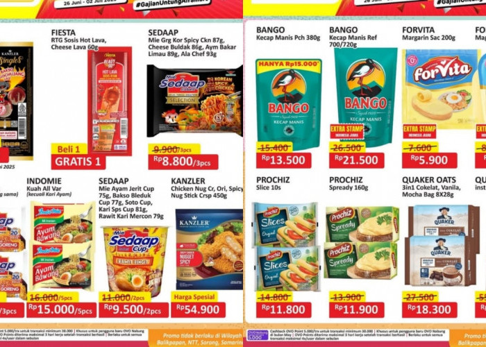 Promo Alfamart Hari Ini, Belanja Kebutuhan Dapur Super Irit Edisi Gajian Untung! Cek Katalognya