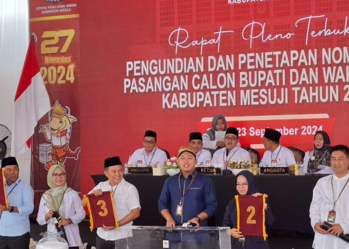 KPU Mesuji Jadwalkan 4 kali Debat Cabup-Cawabup 