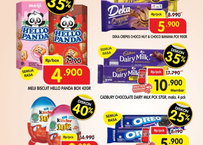 Promo Serba Cokelat Hingga Es Krim Super Hemat Bersama Superindo, Mulai Harga Rp 4.000 