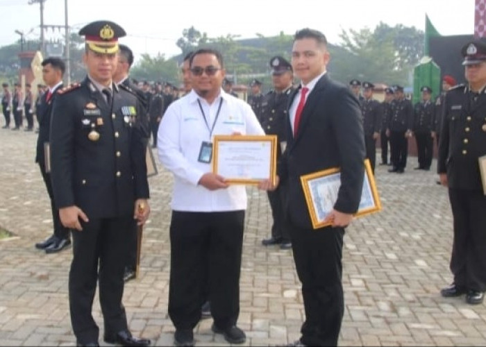 Puluhan Personel Polres Pringsewu Lampung Dapat Penghargaan, Ini Daftarnya 