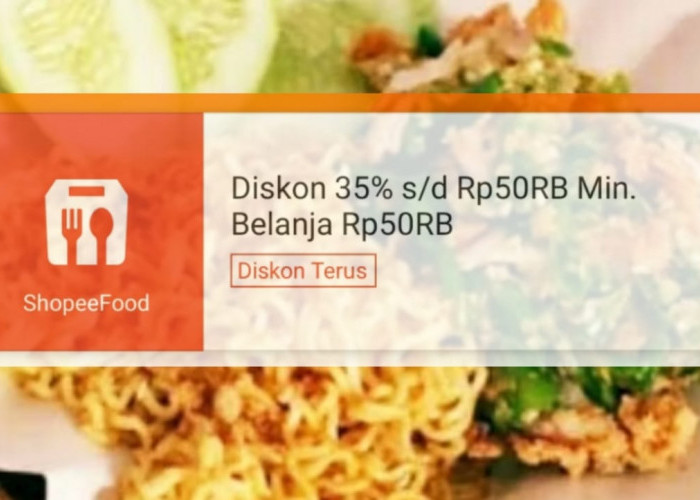 Diskon Terus! Gunakan Voucher Promo ShopeeFood dan Dapatkan Potongan Harga 35 Persen 