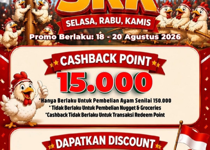 Spesial Promo SRK Prima Mart, Belanja Produk Siap Saji dan Ayam Lebih Hemat