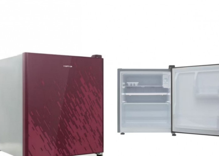 Polytron Mini Refrigerator 50L, Rekomendasi Lemari Es yang Cocok Buat di Kosan