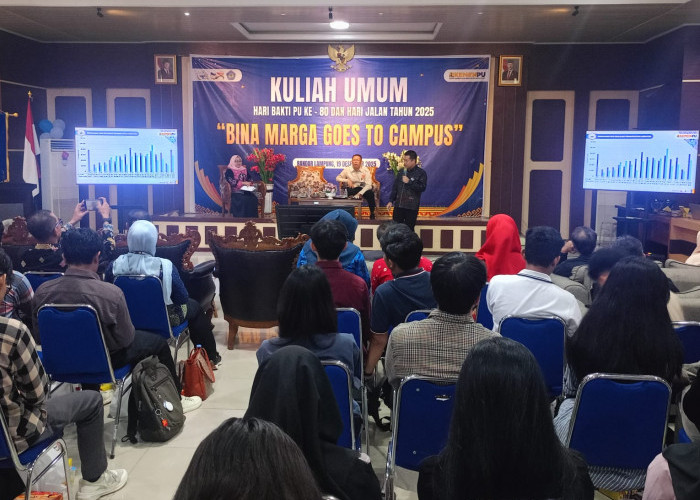 Bina Marga Goes To Campus, Ruang Kolaborasi Kampus dan BPJN Bahas Jalan Lampung