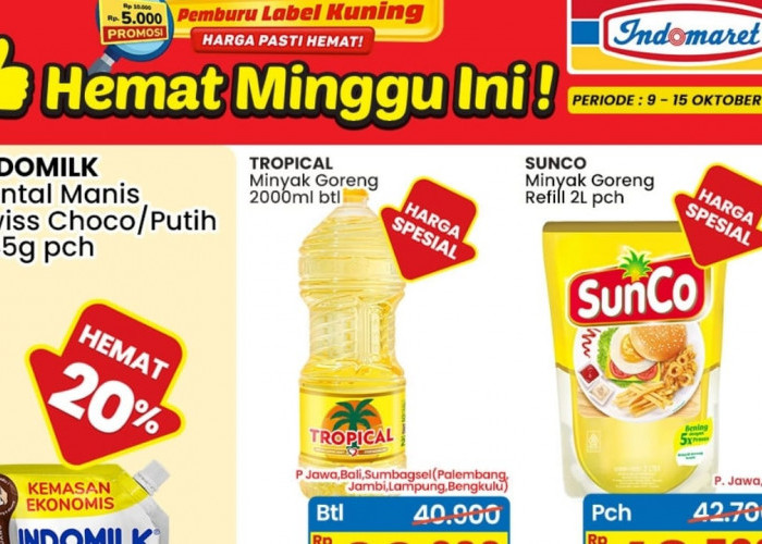 Promo Indomaret Hemat Minggu Ini Sampai 15 Oktober 2025, Ada Harga Spesial!