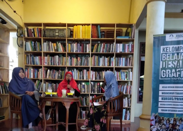 Inspirasi Corner, Book Cafe di Lampung Tempat Nongkrong Asyik Bisa Baca Buku 24 Jam 