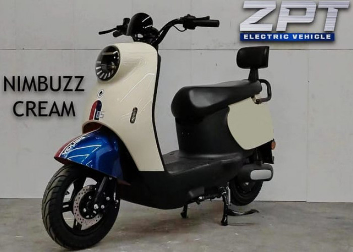 Cari Motor Listrik Low Budget 2025? Intip Spek ZPT Nimbuzz Mirip Yamaha