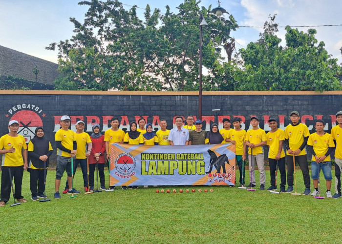 Kontingen Gateball Lampung Berlaga di Babak Kualifikasi PON 2024
