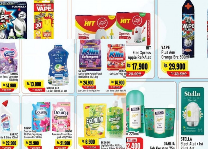Katalog Lengkap Promo Home Care Alfamart, Ada Deterjen Hingga Pengharum Ruangan