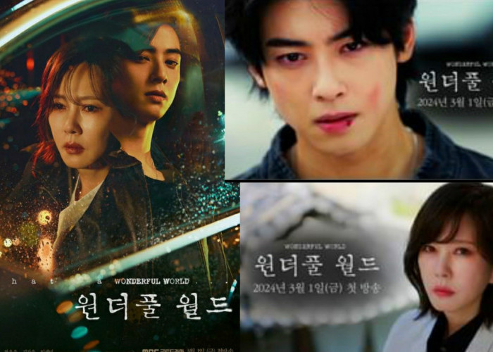Sinopsis dan Jadwal Tayang Drama Wonderful World yang Dibintangi Cha Eun Woo