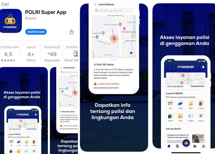 Polres Tanggamus Sosialisasikan Aplikasi Polri Super App, Ini Manfaatnya 