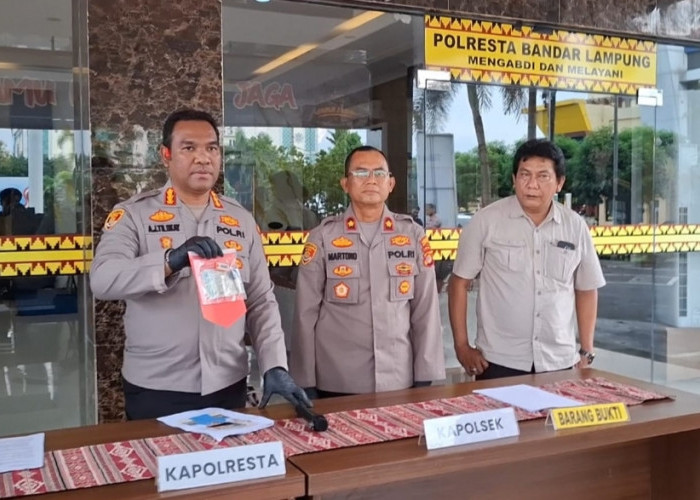 Diduga Terjerat Narkoba Dan Judi Online, Pria Asal Bandar Lampung Curi Motor Tetangganya Sendiri