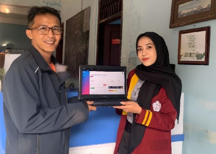 Mahasiswi Teknokrat Bantu Kembangkan Sistem Konfigurasi Jaringan FTTH Berbasis Website PT Giga Prima Lestari