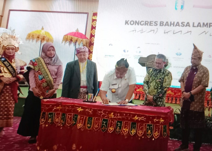 Kongres Bahasa Lampung Hasilkan Rencaka Lima
