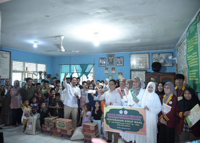 UTI Serahkan Zakat Mal ke 47 Panti Asuhan di Bandar Lampung
