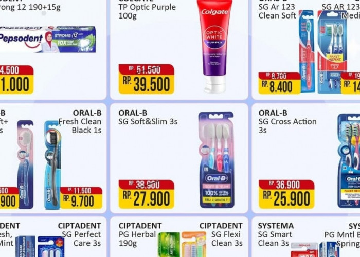 Belanja Murah Produk Oral Care di Alfamart, Rawat Gigi dan Mulut Supaya Tetap Sehat Dengan Budget Hemat