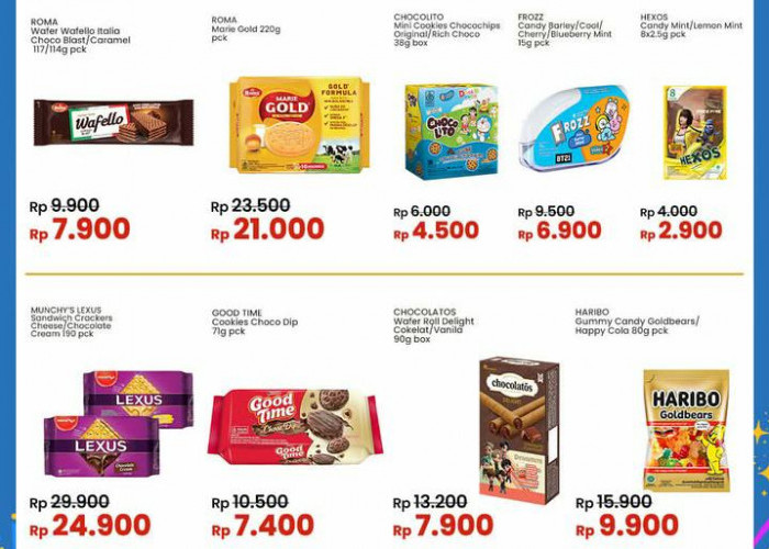 Borong Cemilan Ringan Lewat Promo Indomaret Spesial Natal, Ada Diskon Mini Cookies Rp 4 Ribu