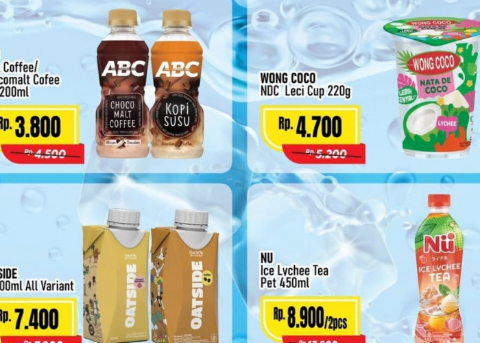 Promo Minuman Segar di Alfamart, Jaga Dahaga Dengan Produk Favorit Dijamin Anti Gerah!