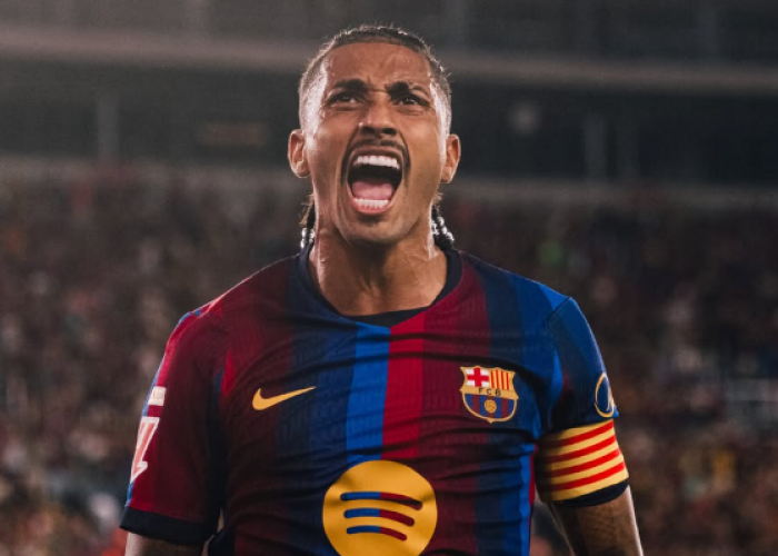 Raphinha Makin Tajam Bersama Barcelona, Flick: Saya Selalu Menginginkannya di Tim Saya