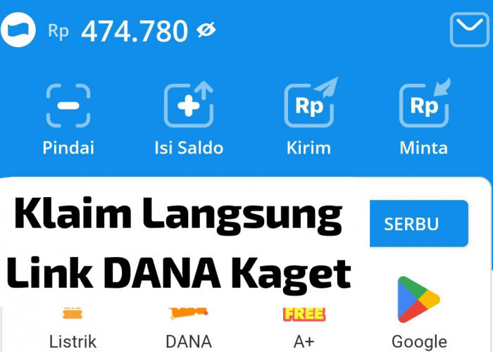 Sore Dapat Kejutan Lewat DANA Kaget! Saldo Gratis Rp 100.000 Siap Cair