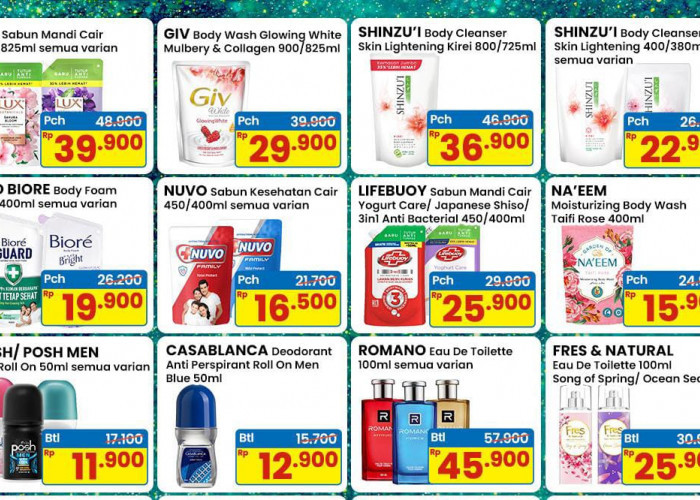 Promo Indomaret Personal Care Irit, Belanja Kebutuhan Pribadi Makin Asik Pakai Diskon