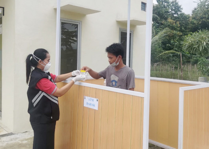 Pertama di Jajaran Polda Lampung, Polres Tulang Bawang Buat ATM Dahak 