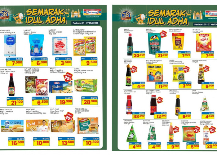 Besok Terakhir, Ini Daftar Diskon Promo Semarak Idul Adha Indomaret