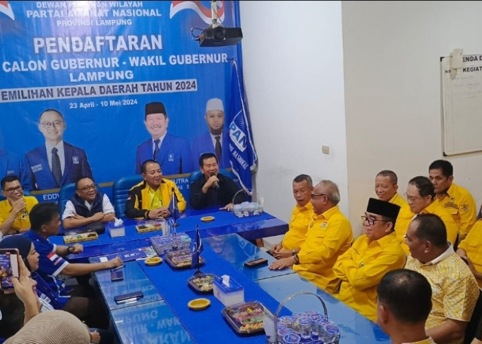 Ambil Formulir di PAN, Petahana Arinal Djunaidi Pastikan Kembali Nyalon Gubernur Lampung