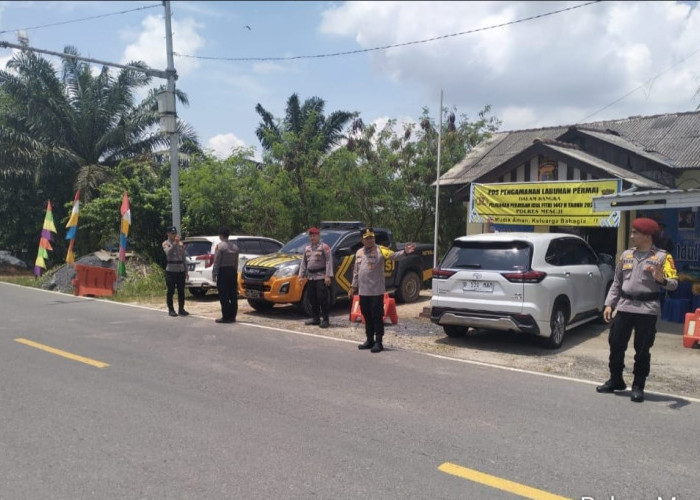 Rangkaian Operasi Ketupat Krakatau 2026: Kapolres Mesuji Cek Langsung Pos Pam Labuhan Permai 