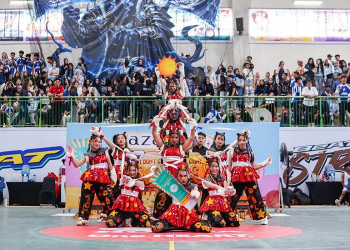 Kilau Bintang di Panggung Final, Ini Best Five Azarine DBL Dance Competition 2025–2026 Lampung