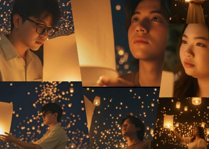 Prompt AI Untuk Potret Sinematik Dalam Festival Lentera 